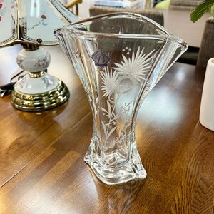 Laska Bohemia ◆ ラスカボヘミア ファントム◆ 花瓶 フラワーベース 中古品 札幌発