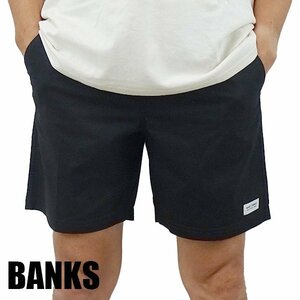新品未使用 XLサイズ BANKS/バンクス PRIMARY ELASTIC BOARDSHORTS BLACK 男性用 サーフパンツ ボードショーツ 海パン サーフトランクス