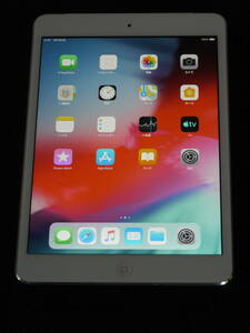 Apple　iPad mini 2　Wi-Fi + Cellular　16GB　Silver シルバー　ME814ZP/A　7.9inch　SIMフリー　Tablet タブレット　動作確認済
