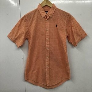 RALPHLAUREN 160cm ラルフローレン シャツ、ブラウス 半袖 半袖シャツ カラーシャツ 半袖カットソー チェックシャツ 10098552