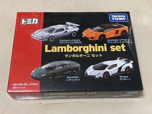 トミカ　ランボルギーニ　セット　カウンタック　LP500S アヴェンタドール　レヴェントン　ヴェネーノ　4台