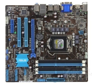 ASUS P8B75-M LGA 1155 Intel B75 HDMI SATA 6Gb/s USB 3.0 Micro ATX Intel Motherboard