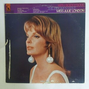 10026762;【US盤/虹ラベル/Liberty】Julie London / With Body & Soul