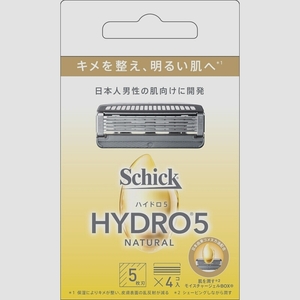 送料無料★シック Schick ハイドロ5ナチュラル 替刃(4コ入)