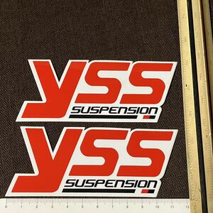 正規品 YSS SUSPENSION ステッカー 2枚セット デカール シール