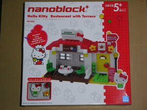 ◎ nanoblock+ ナノブロックプラス ハローキティ テラスのあるレストラン PK-005 2014 サンリオ ◎