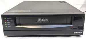 ●●maruman 2WAY(AC/DC) VHSビデオカセットプレイヤー（MV-13）現状品、ジャンク●●