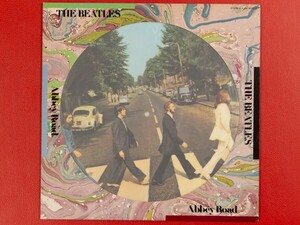 ◇【ピクチャー盤】ザ・ビートルズ The Beatles/アビイ・ロード Abbey Road/国内盤LP、EAS-90072 #O18YK4