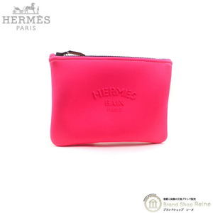 エルメス （HERMES） トゥルース フラット ポーチ ネオバン PM クラッチ バッグ ピンク（新品）