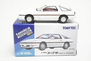 TOMICA トミカリミテッドヴィンテージネオ 1/64 トヨタ スープラ 3.0 GTターボ (86年式) 白 LV-N106e