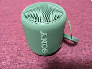 SONY ソニー SRS-XB10 G グリーン　ワイヤレスポータブルスピーカー Bluetooth