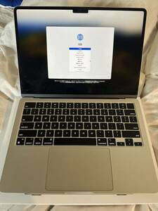 Apple 2022 Macbook Air 13 M2 8GB 256GB スターライト