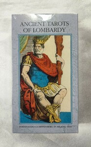 未開封 Ancient Tarot of Lombardy エンシェント タロット オブ ロンバルディア F.Gumppenberg Lo Scarabeo 1995