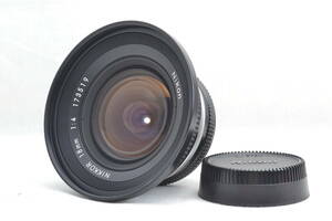 美品 ニコン Nikon Ai Nikkor 18mm f/4 マニュアルフォーカス 超広角レンズ #5283