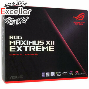 【中古】ASUS製マザーボード ROG MAXIMUS XII EXTREME LGA1200 元箱あり [管理:1050022796]