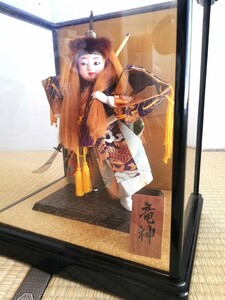 五月人形 竜神 日本人形 着物 アンティーク 人形 レトロ 骨董 置物 ドール 節句 端午の節句