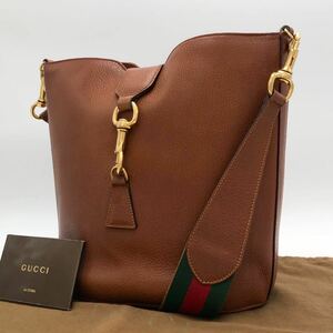 オールドグッチ OLD GUCCI バケツバッグ シェリーライン ショルダーバッグ