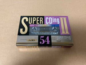 在庫5 カセットテープ Super CDing 1本 00417