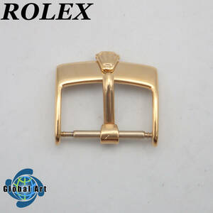 え03171【極美品】ROLEX ロレックス/腕時計用/尾錠のみ/純正/ラグ幅 約16㎜/ゴールド