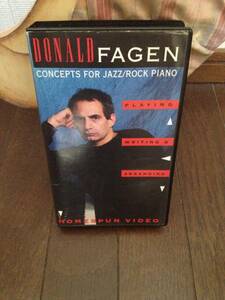 「ドナルド・フェイゲン ヤマハ国内 教則ビデオ donald fagen 　　 」 　　