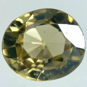 ［天然ジルコン1.628ct］M 約7.3×6.7mmソーティング付 ルース 裸石 宝石 ジュエリー zircon 