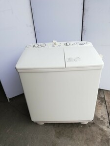 管67（中古現状、東大阪市渋川町引取大歓迎）AQUA アクア 5,5kg 日本製　二槽式洗濯機 AQW-N551 