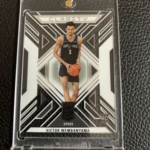 【レア】Victor Wembanyama RC 2023-24 Panini Donruss Elite Clarity SP Acetate ビクター・ウェンバンヤマ ルーキー NBA