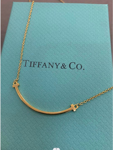 ★極美品★試着品★Tiffany ティファニーT スマイル ネックレス #944241