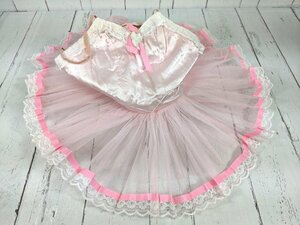 【11yt192】ダンス バレエ チュチュスカート衣装 Chacott チャコット ピンク キャンディ?? お人形さん??◆P25