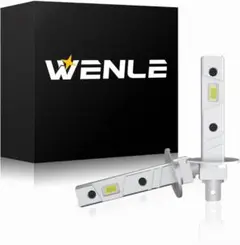 WENLE  超コンパクト H1 led ヘッドライト　ホワイト6500K
