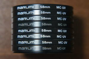 [58mm] マルミ / marumi MC-UV フィルター 200円/枚