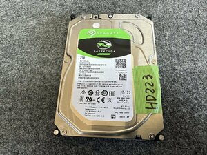 【送60サイズ】 SEAGATE ST2000DM005-2CW102 2TB 使用9883時間 3.5インチSATA HDD 中古品