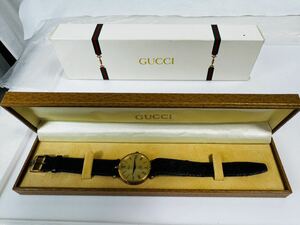 □ GUCCI グッチ シェリーライン　クオーツ 2針 メンズ腕時計 箱入 /265743/515-55 