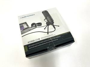 オーディオテクニカ audio-technica AT2020USB+ コンデンサーマイク マイク 音響機材 マイクロフォン USB マイクロホン
