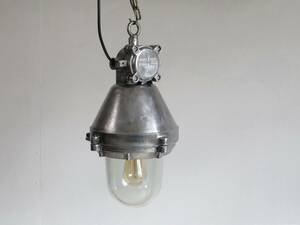 ビンテージ 吊り下げランプ BUNKER LAMP 防爆ランプ インダストリアル 倉庫 送料無料 -254