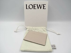 13895Bb LOEWE ロエベ アナグラム カードケース パスケース 未使用品