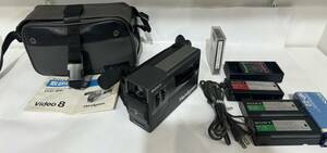 SONY Handycam Video 8 ソニー ビデオカメラレコーダー CCD-M10 ケース.取説付き　ジャンク