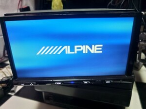 ALPINE VIE-X07B HDDナビ モービル メディア ステーション MOBILE MEDIA STATION ブルートゥース CD DVD SD フルセグ Bluetooth アルパイン