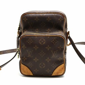 【中古】LV/ルイヴィトン　M45236　アマゾン モノグラム　ショルダーバッグ　男女兼用　※ストラップつけ根ダメージ・遊郭ダメージ有