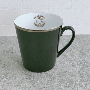 ハローキティ/HELLO KITTY 美濃焼 オリジナルマグカップ 黒/ブラック セディナ/Cedyna 2012年 茶器 洋食器 コップ 陶器