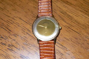Tiffany & Co. 超薄型18K金無垢ローズゴールド Vintageメンズ腕時計 スモールセコンド 1950年代