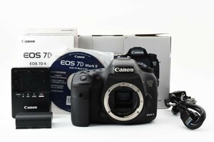 ★☆CANON EOS 7D Mark II デジタル一眼レフ デジタルカメラ ボディ 元箱#6121☆★