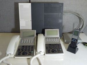 【超簡単接続】配線・設定済み　NTT製NX2　3台セット（コードレス付）ひかり電話対応　基本タイプ～オフィスタイプ4chまで