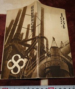 rarebookkyoto ｍ386　満洲　帝国　南満州鉄道　昭和製鋼所の概要　パンフレット　1936　年　　新京　大連　中国　溥儀