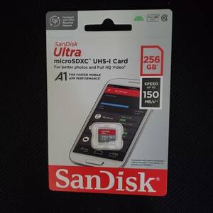 599-600 新品 256GB microSDXCカード マイクロSD SanDisk Ultra CLASS10 UHS-I A1 150MB/s 海外リテール SDSQUAC-256G-GN6MN