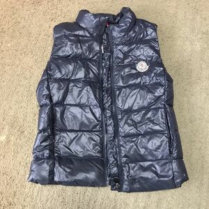 レア！キッズモデル！モンクレールダウンベスト12/ネイビーMONCLER