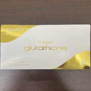 【未開封】 LIFEWAVE Y-age glutathione 30PATCHES ライフウェーブ Yエイジ G 30枚入り 新品 未使用