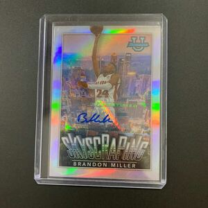 99枚限定　BRANDON MILLER rc auto TOPPS bowman u 2023 NBA 直筆サインカード ブランドン　ミラー　