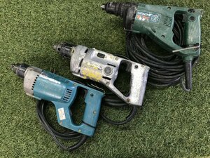 【中古品】makita HITACHI スクリュードライバーまとめ 6800BH/W6SD/W5VC / ITEPM3SH72L4 W8