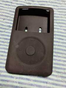 iPod classic160GB専用　シリコンケース　ブラック色
